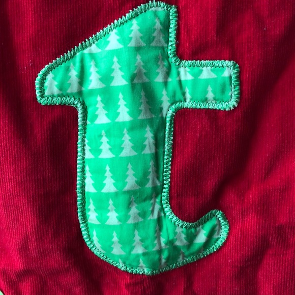 Sleeveless Mud Pie Baby Red Corduroy - Picture 5 of 5